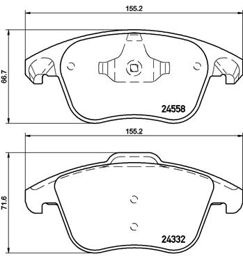 Brembo Remblokset P 61 117