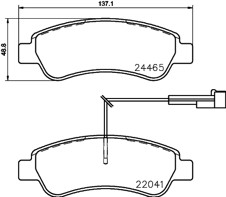 Brembo Remblokset P 61 125