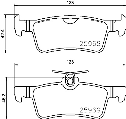 Brembo Remblokset P 61 126