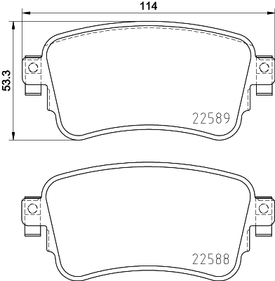 Brembo Remblokset P 61 133