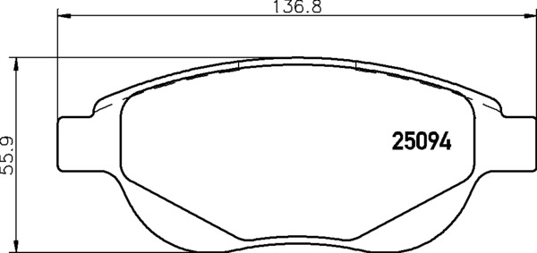 Remblokset Brembo P 61 137