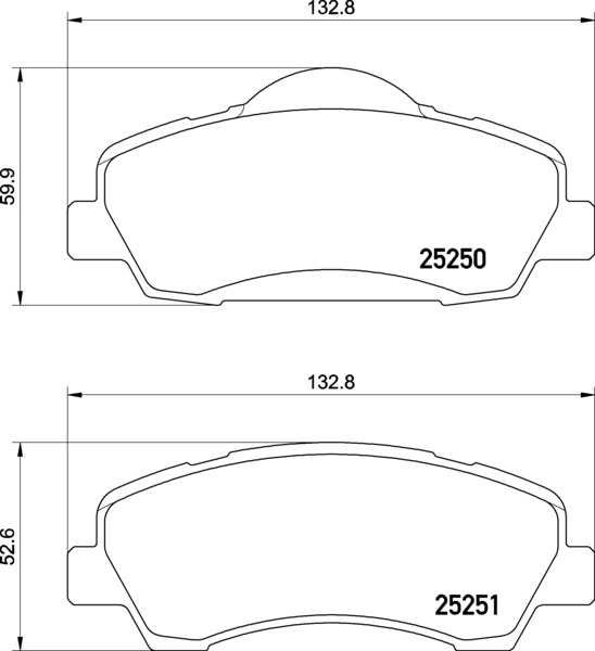 Brembo Remblokset P 61 138