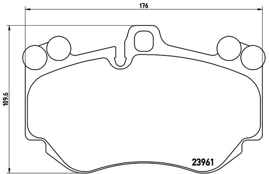 Brembo Remblokset P 65 016