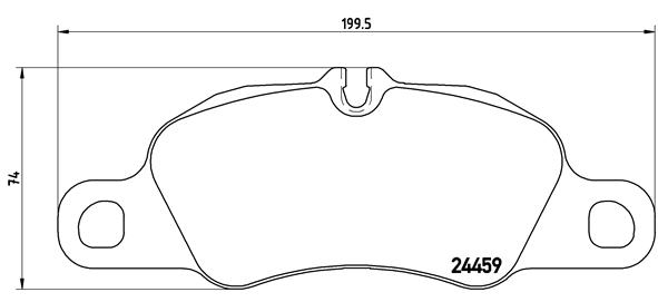 Brembo Remblokset P 65 018