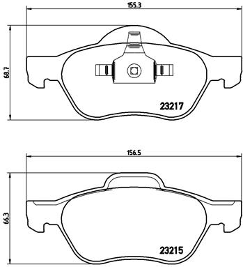 Brembo Remblokset P 68 048X