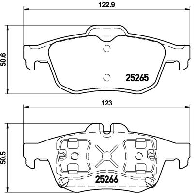 Brembo Remblokset P 68 057