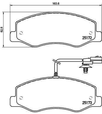 Brembo Remblokset P 68 061