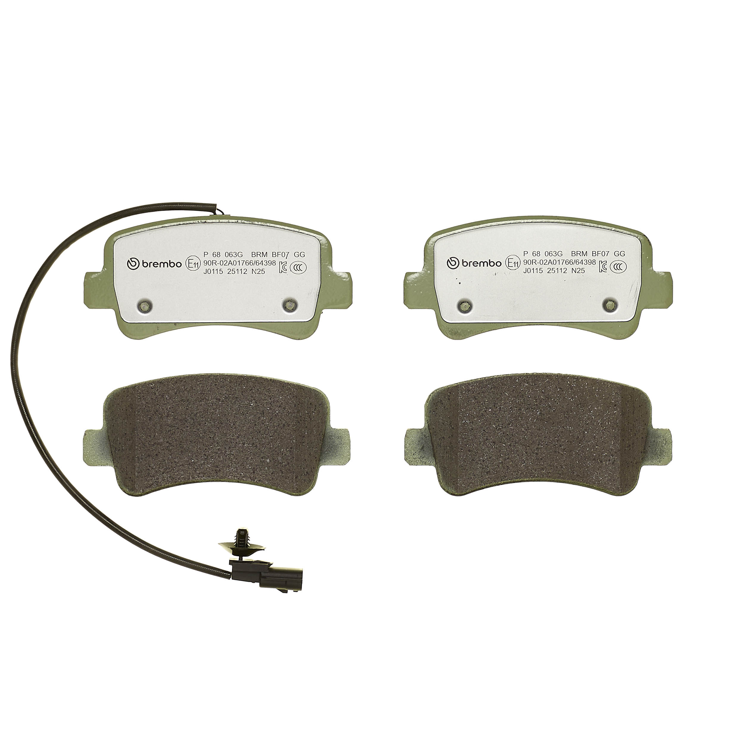 Brembo Remblokset P 68 063G