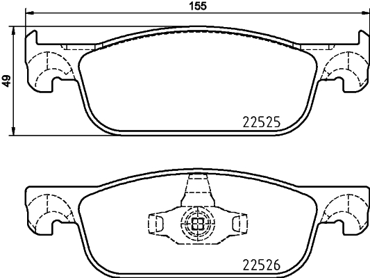 Brembo Remblokset P 68 065X