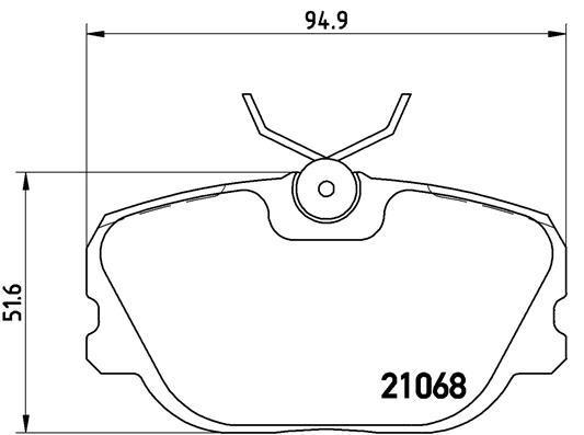 Brembo Remblokset P 71 004