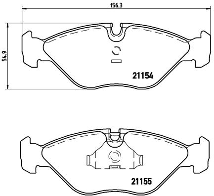 Brembo Remblokset P 71 005