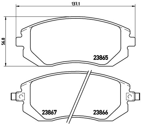 Brembo Remblokset P 78 013X