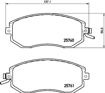 Brembo Remblokset P 78 021