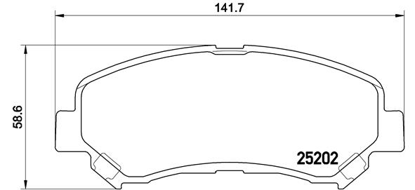 Brembo Remblokset P 79 028