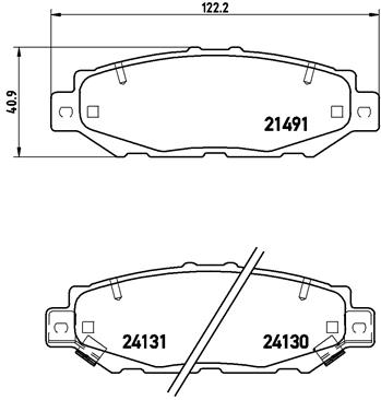 Brembo Remblokset P 83 038