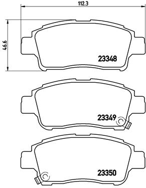 Brembo Remblokset P 83 050