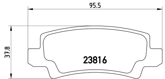 Brembo Remblokset P 83 065