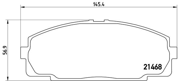 Brembo Remblokset P 83 092