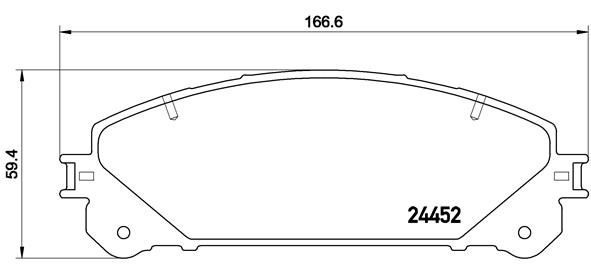 Brembo Remblokset P 83 145