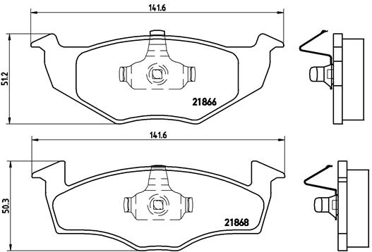 Brembo Remblokset P 85 025