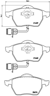 Brembo Remblokset P 85 040