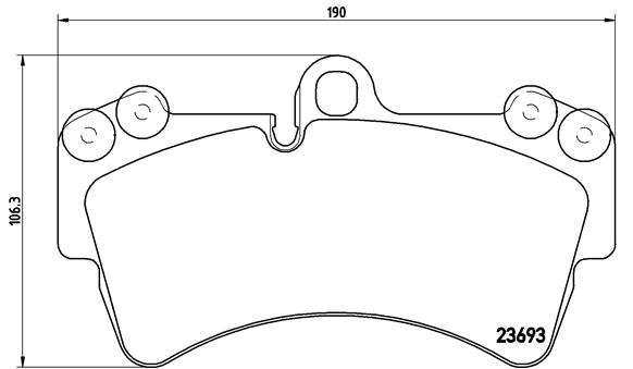 Brembo Remblokset P 85 065