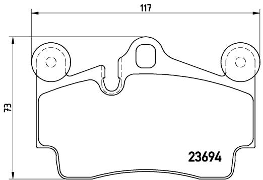 Brembo Remblokset P 85 070