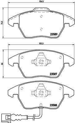 Brembo Remblokset P 85 075