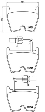 Brembo Remblokset P 85 078