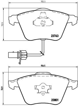 Brembo Remblokset P 85 084