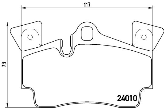 Brembo Remblokset P 85 088