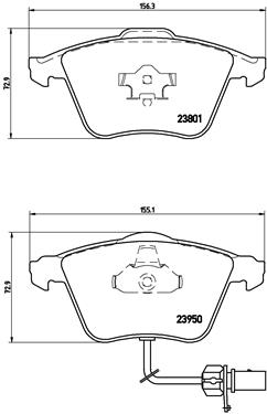 Brembo Remblokset P 85 097