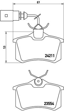 Brembo Remblokset P 85 101