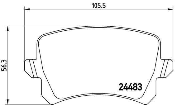 Brembo Remblokset P 85 108