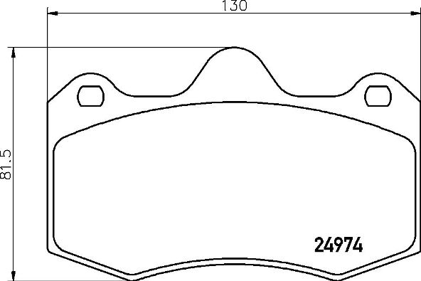 Brembo Remblokset P 85 134