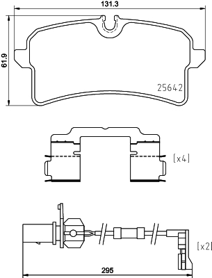 Brembo Remblokset P 85 151