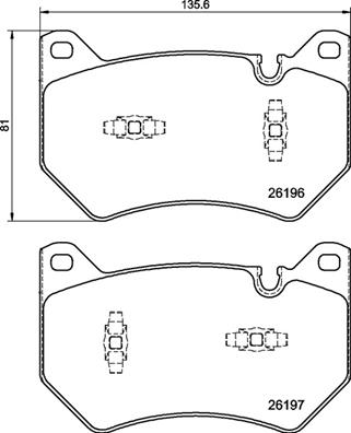 Brembo Remblokset P 85 181