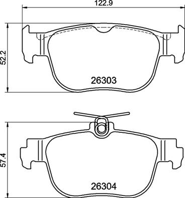 Brembo Remblokset P 85 189