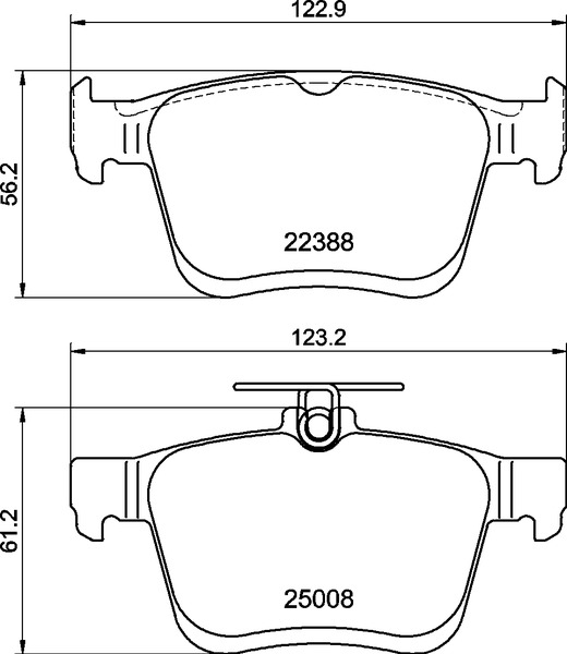 Remblokset Brembo P 85 191
