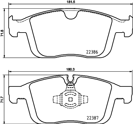 Brembo Remblokset P 86 026