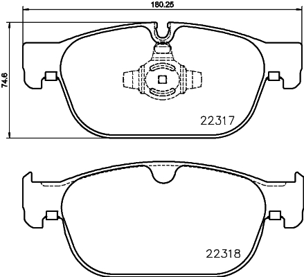 Brembo Remblokset P 86 027