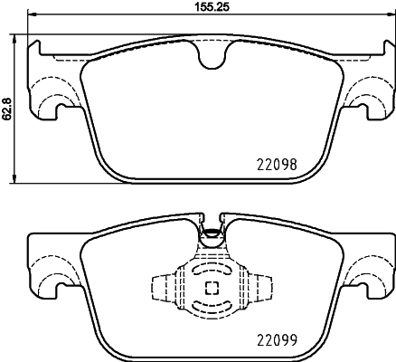 Brembo Remblokset P 86 028