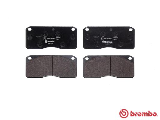 Brembo Remblokset P A6 011