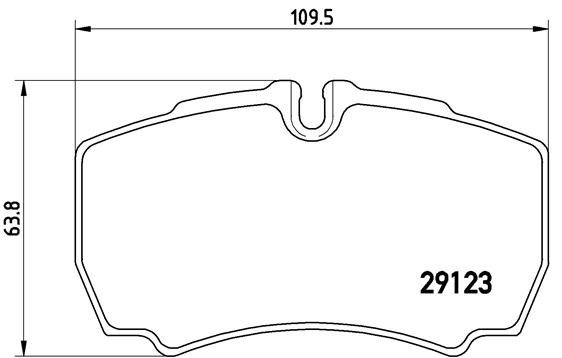 Brembo Remblokset P A6 023