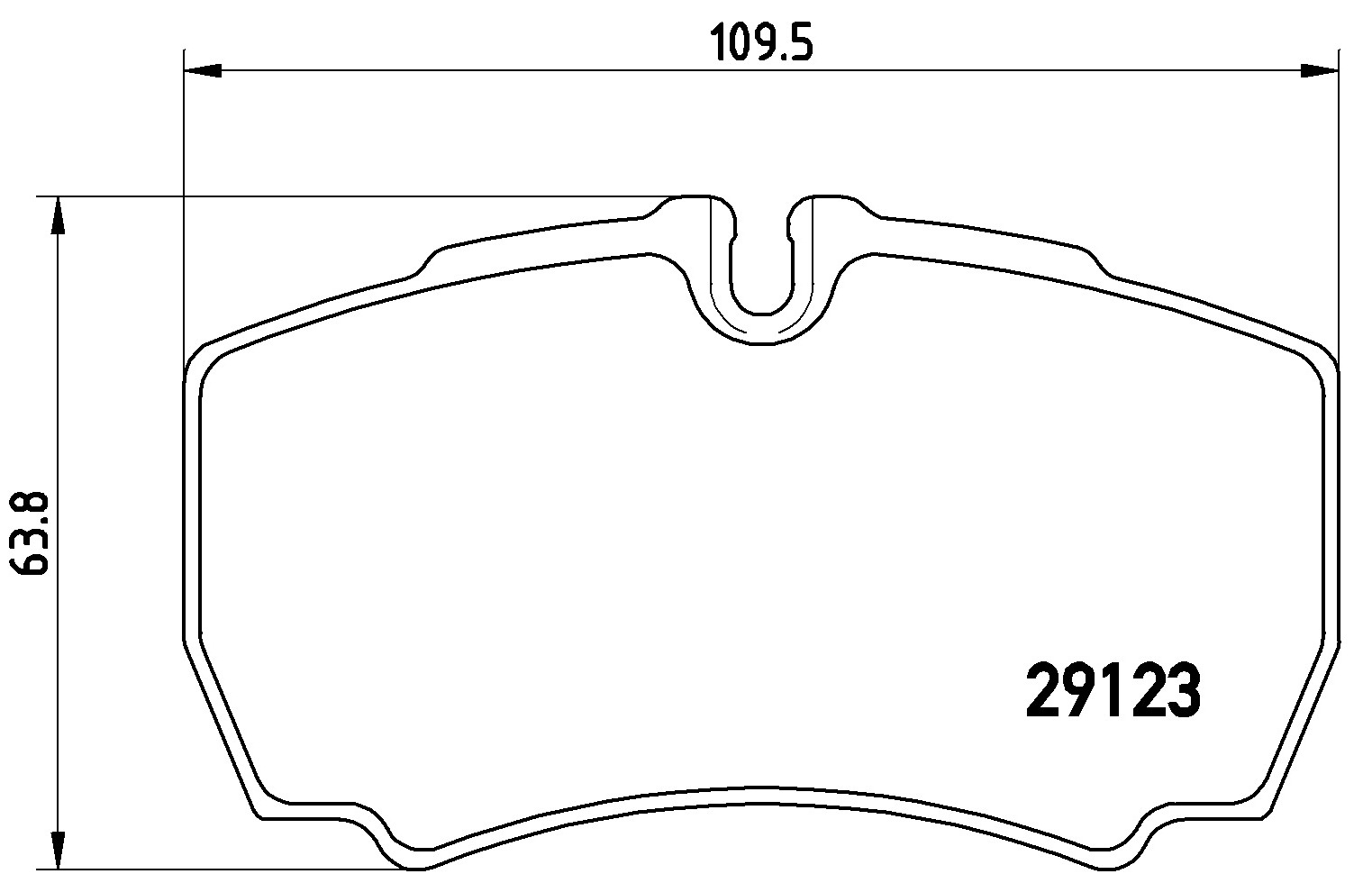 Brembo Remblokset P A6 023G