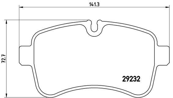 Brembo Remblokset P A6 027