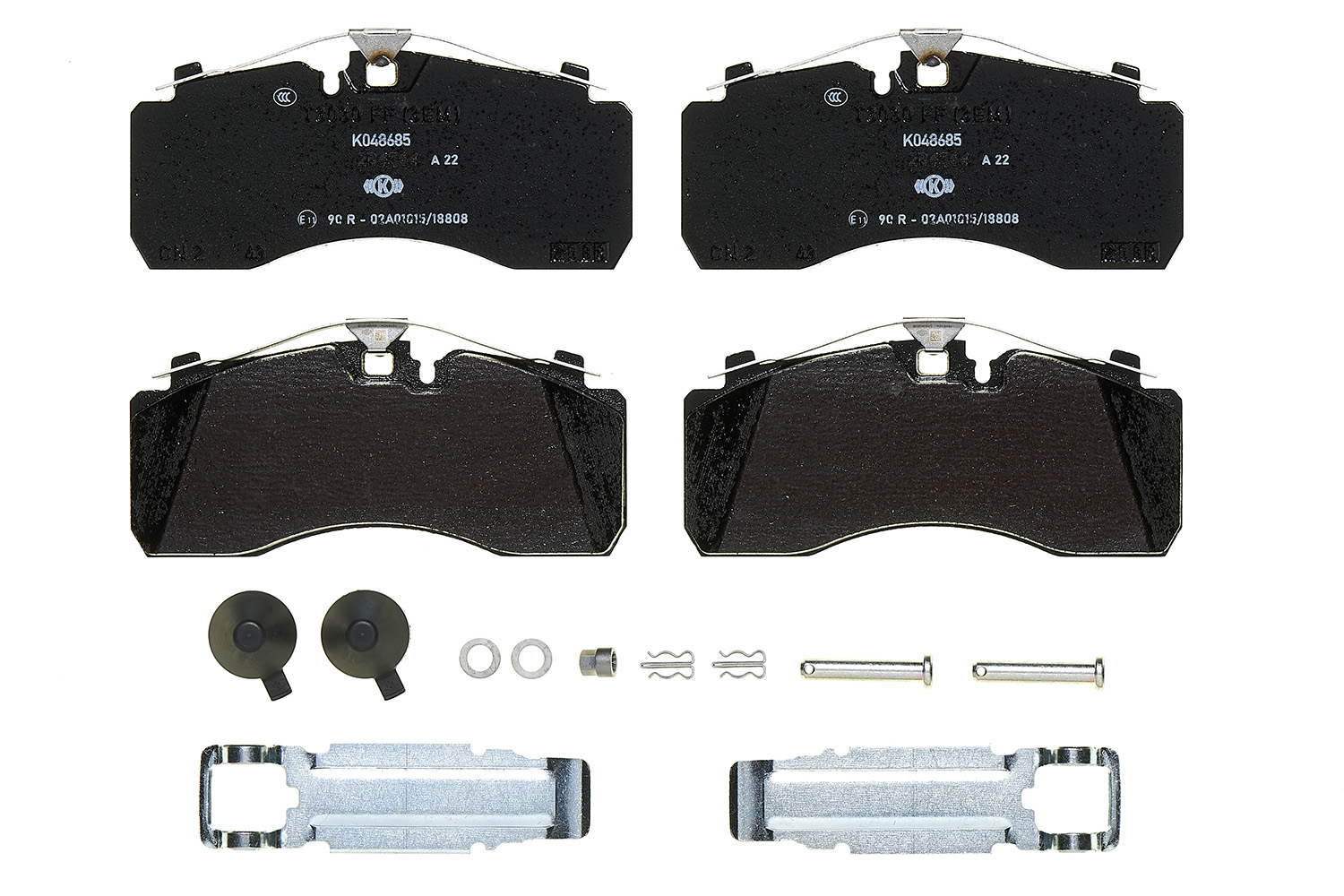 Remblokset Brembo P A6 428S