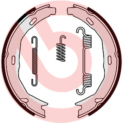 Brembo Remschoen set S 50 522