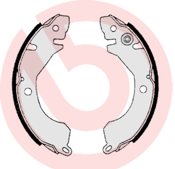 Brembo Remschoen set S 54 505