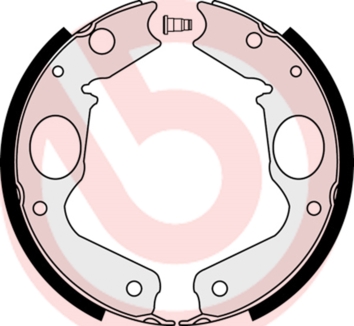 Brembo Remschoen set S 54 518